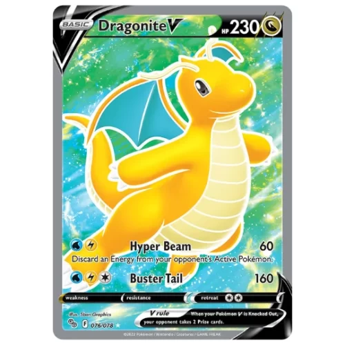 Dragonite V (Full Art) - Pokemon GO
